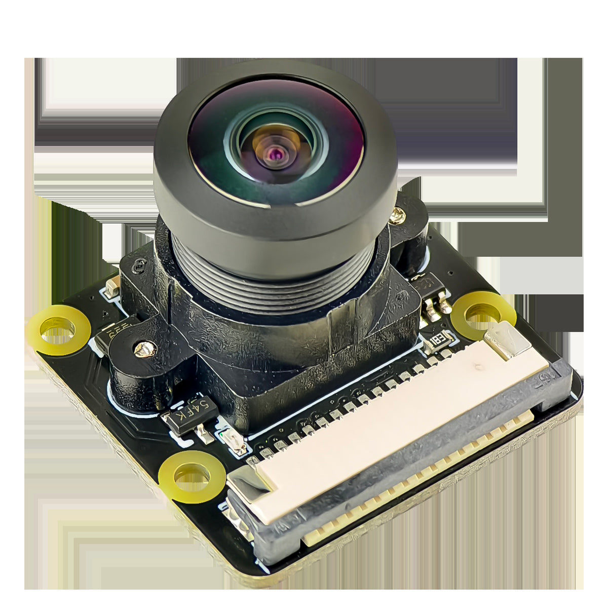 5MP OV5647 CSI Camera Module for Raspberry Pi 4B/5B – 1080p 30fps, 150° Wide Angle, Plug-and-Play FPC Cable – AI, Security & Robotics