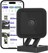Wyze Cam v3 1080p HD Indoor/Outdoor Video Camera for Security, Pets, Baby Monitor, w/Color Night Vision, 2-Way Audio, Compatible with Alexa & Google (Renewed)