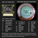 كابل FPC مسطح CSI/DSI لـ Raspberry Pi، محول من 15-pin إلى 22-pin