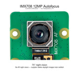 وحدة كاميرا CSI IMX708 بدقة 12MP – تركيز تلقائي