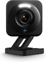 WYZE Cam v4 (أحدث طراز)، كاميرا مراقبة بالذكاء الاصطناعي بدقة 2.5K، كاميرات داخلية/خارجية لأمن المنزل، مراقبة الطفل وكاميرا للحيوانات الأليفة، رؤية ليلية ملونة نابضة بالحياة، لا يشترط اشتراك